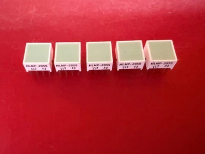 2x HLMP-2855 HEWLETT PACKARD LED unicolor verde 565nm 8 pines PDIP matriz de barras LED Foto 1 de 4