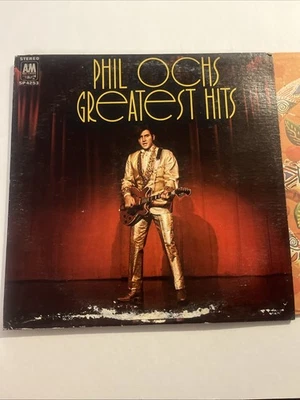 Phil Ochs ‎”Greatest Hits” Vinyl LP - 1969 A&M SP-4253 w/ Original Inner WLP Foto 1 de 4