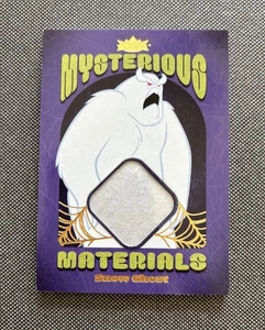 2025 Fleer Scooby-Doo MYSTERIOUS MATERIALS SNOW GHOST Relic MY-21 - Picture 1 of 5