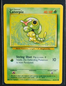 Juego base común Caterpie 045/102 LP - Imagen 1 de 2