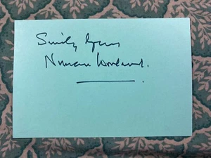 Norman Wooland - Hamlet - Die Waffen von Navarone - Quo Vadis - handsigniert 1972 - Bild 1 von 2