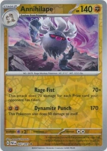 2024 Pokémon Annihilape #047/091 Stage 2 Reverse Hologram Trading Card (TCG,CCG) - Picture 1 of 2
