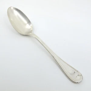 ALBI by CHRISTOFLE Silverplate 6 3/4" Dessert Spoon(s) / Oval Soup Spoon FLAW - Picture 1 of 6