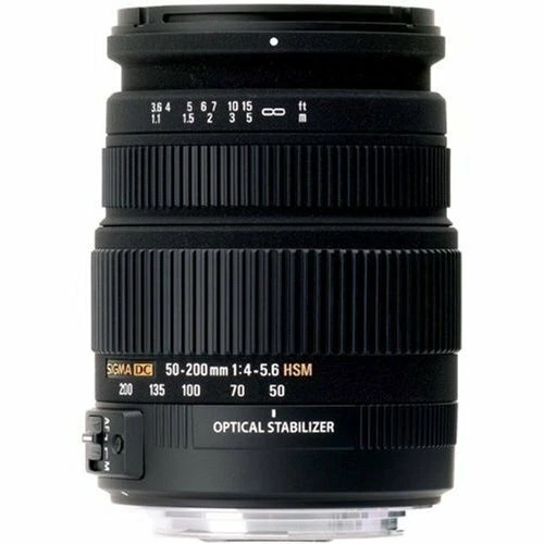 Sigma 50-200mm f4-5.6 DC HSM Telephoto Zoom For Sony A-Mount Digital SLR Cameras - Image 1 of 1