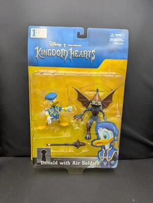 Figuras Kingdom Hearts Pato Donald y Soldado de Aire Disney SquareSoft Serie 1 Foto 1 de 2