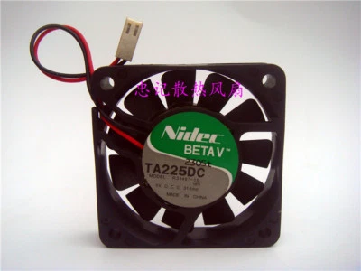 1 PCS  NIDEC  Fan  TA225DC R34487-55  DC 5V 0.31A 6015 6CM 2 PIN - Image 1 of 3