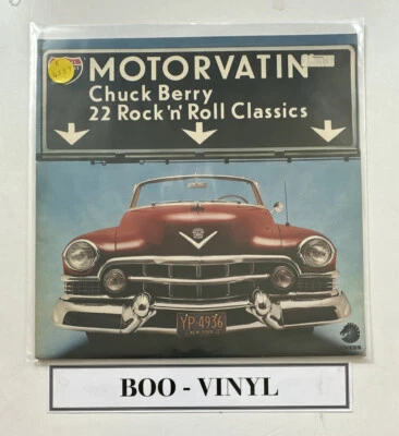 Chuck Berry Motorvatin' LP vinyl UK Chess 1977 compilation LP 9286690 VG+ / VG+ - Image 1 of 4