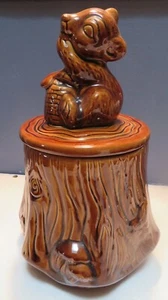 Vintage Squirrel with Acorn Cookie Jar - Picture 1 of 4