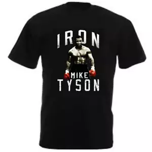 Mike Tyson BOXING black T-shirt short sleeve All sizes Unisex 1F612 - Picture 1 of 2