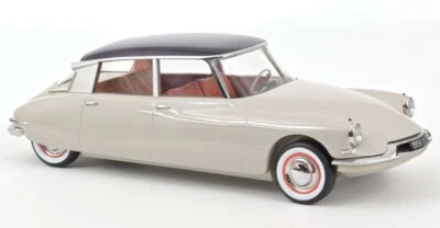 CITROEN DS 19 - 1959 - light grey / grey - Norev 1:12 - Immagine 1 di 4