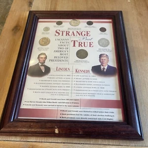 Strange But True Lincoln Kennedy Coin Collection - Bild 1 von 4