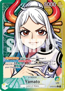 One Piece Wings of the Captain Yamato arte antiguo OP06-022 casi como nuevo inglés - Imagen 1 de 1