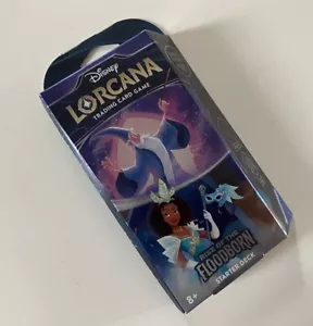 Disney Lorcana TCG *AMETHYST STEEL* Starter Deck Rise Of The Floodborn *Sealed* - Picture 1 of 3