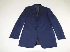 Chaqueta Hickey Freeman para Hombre Lindsey Blazer Talla 40 Larga Azul Marino 100% Lana 40L - Imagen 1 de 7