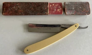 MAQUINILLA DE AFEITAR RECTA VINTAGE ONTARIO CUTLERY CO GENEVA NY tierra extra hueca, Alemania - Imagen 1 de 11