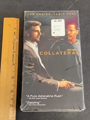 2004 COLLATERAL VHS MOVIE TAPE TOM CRUISE/JAMIE FOXX NEW SEALED (MS) 52121 - Image 1 of 3
