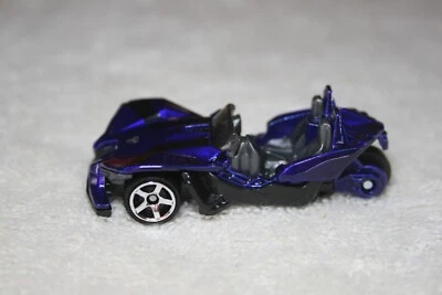 2023 BLUE HIGHWAYS III Design 2018 POLARIS SLINGSHOT💥dark blue💥Matchbox Loose - Image 1 of 4