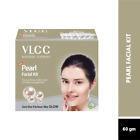 VLCC Pearl Facial Kit for Luminous Skin and A Fairer Complexion (60gm) Free Ship