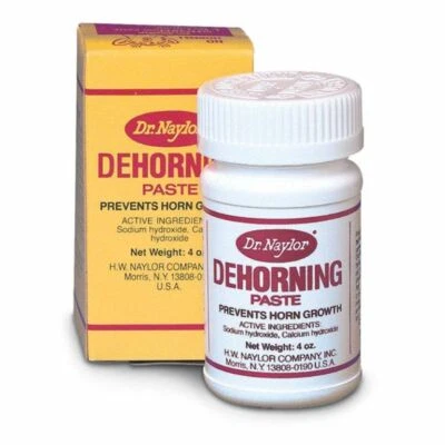 DR NAYLOR Dr. Naylor Dehorning Paste 4 oz Prevents Horn Growth Calves Sheep Goats