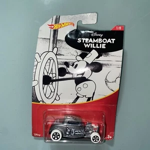 Hot Wheels DISNEY STEAMBOAT WILLIE 1932 FORD 1:64 Diecast Car MICKEY MOUSE - Picture 1 of 3