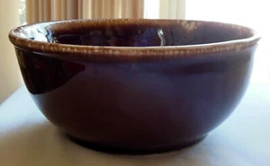 McCoy Keramik Braun Tropf Rührschüssel 7027 71/2 Zoll Durchmesser - Bild 1 von 7