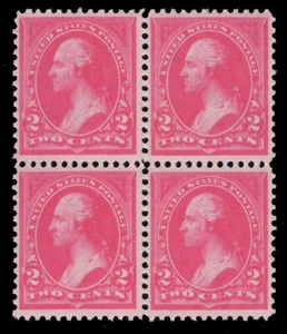 MOMEN: US STAMPS #248 PINK BLOCK MINT OG NH VF LOT #84541* - Picture 1 of 2