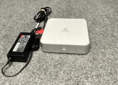 Iomega External Hard Drive 💾 MMHDCB W/ AC DC Adapter White - Image 1 of 4