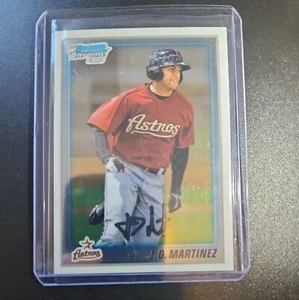 J.D.Martinez RC 2010 Bowman Chrome Baseball BCP165 Rookie Houston Astros Red Sox - Picture 1 of 2