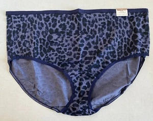 Mutandine intimo Lane Bryant Cacique 22/24 leopardate cotone gamba alta - Foto 1 di 6