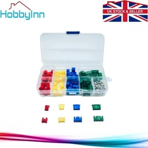 JST XH 2,54 mm 2 3 4 5 pines 230 piezas enchufe conectores kit 4 colores macho hembra - Imagen 1 de 5