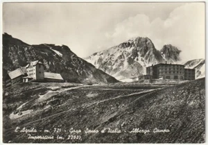 GRAN SASSO D'ITALIA - L'AQUILA - ALBERGO CAMPO IMPERATORE - VIAGG. 1961 -61695- - Bild 1 von 1