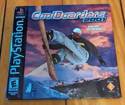 PS1 Cool Boarders 2001 (Sony PlayStation 1 Demo Disc Not For Sale Factory Sealed - Image 1 of 4