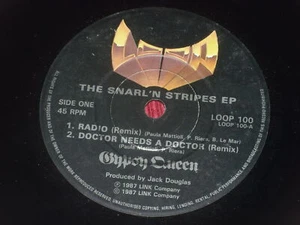 Gypsy Queen: The Snarl 'N Stripes EP UK Near Mint 7" - Imagen 1 de 4