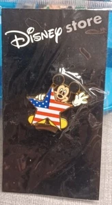 Official Disney Store Pin-Mickey Flag Series America-United States - Sealed, New - Picture 1 of 1