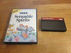 Scramble Spirits Sega Master System OVP Boxed