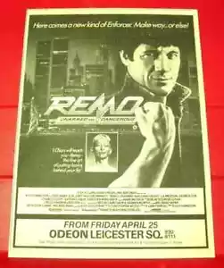 Remo Williams: The Adventure Begins Fred Ward ORIG 1986 Press/Mag ADVERT 8"x 5.5 - Foto 1 di 3