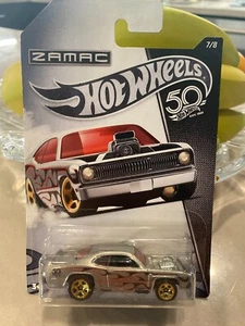 2018 Hot Wheels 50th Anniversary Zamac Series 7/8 Plymouth DUSTER THRUSTER - Picture 1 of 1