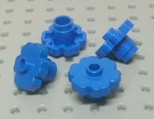 Lego Planta Flor 2x2 con Agujero [4728] Azul x4 - Imagen 1 de 3