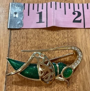 PIN AUTÉNTICO VINTAGE FIRMADO CHRISTIAN DIOR ESMALTE CRICKET GP JOYA - Imagen 1 de 6