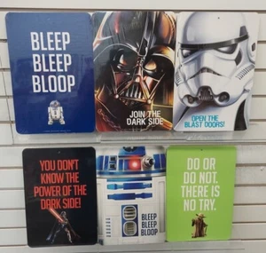 (6) Star Wars Deko Wandbehang Zimmerdeko zweiseitige Schilder NEU - Bild 1 von 7