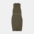 Miss Selfridge Casual Dress / Size 6 / Over the Knee / Womens / Green / Pol...