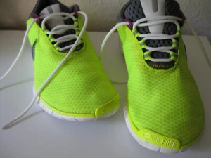 Nike Free neongelb/grau Sneaker Turnschuhe Gr. 38,5 - Bild 1 von 9