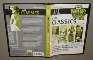 2 DVD set - AMC Monsterfest Collection 1: Atomic Brain, Wouldn't Die, Night Tide - Picture 1 of 1