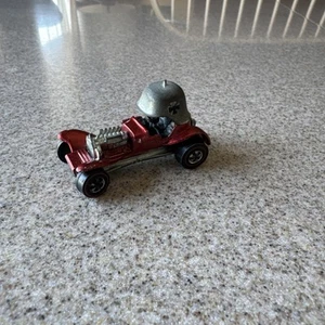 Vintage 1969 Hot Wheels Red Baron Long Spike 1969 Hong Kong Redline Diecast Car - Bild 1 von 9