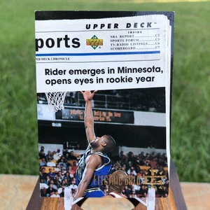 93-94 Upper Deck SE Team Headline Isaiah Rider Rookie Subset Electric Court Gold - Bild 1 von 2