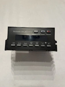 1985-1993 Cadillac DeVille Electronic Heater AC Climate Control 16139256 OEM - Picture 1 of 8