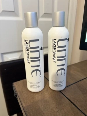 2 Unite Hair Lazer Straight Relaxing Fluid 8 oz - Image 1 of 4