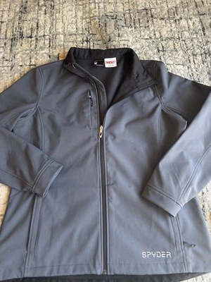 Spyder Gray Zip-Up Jacket – Women’s Size 16  - Image 1 of 4