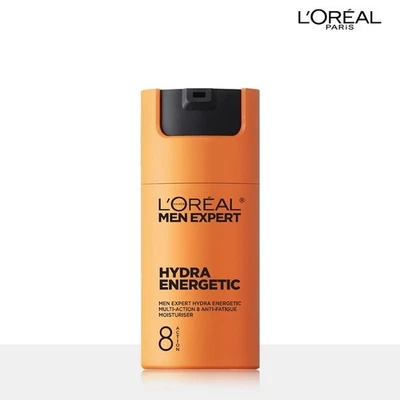 L'Oreal Men Expert HYDRA ENERGETIC Multi Action 8 anti FATIGUE Moisturizer 50ml - Image 1 of 2