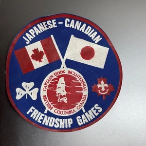 5” Japanese Canadian friendship games patch Captain Cook British Columbia Bc  - Picture 1 of 1